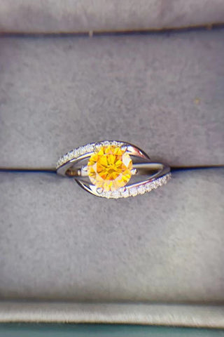 1 Carat Moissanite 925 Sterling Silver Ring 1 Carat Moissanite 925 Sterling Silver Ring