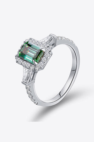 1 Carat Moissanite 925 Sterling Silver Ring 1 Carat Moissanite 925 Sterling Silver Ring