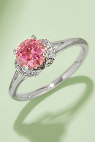1 Carat Moissanite 4-Prong 925 Sterling Silver Ring 1 Carat Moissanite 4-Prong 925 Sterling Silver Ring