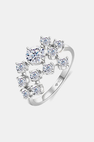 1.2 Carat Moissanite 925 Sterling Silver Ring 1.2 Carat Moissanite 925 Sterling Silver Ring