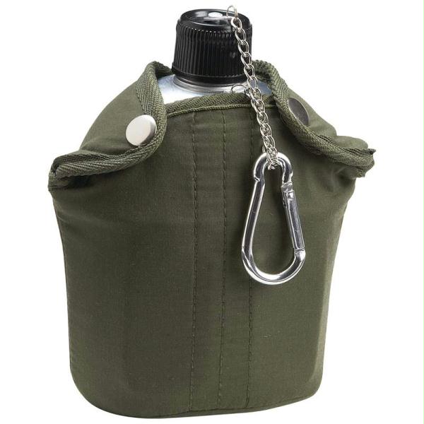 Maxam¬Æ 32oz Aluminum Canteen with Cover and Cup