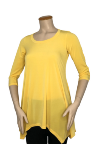 3/4 Sleeve Tunic Top
