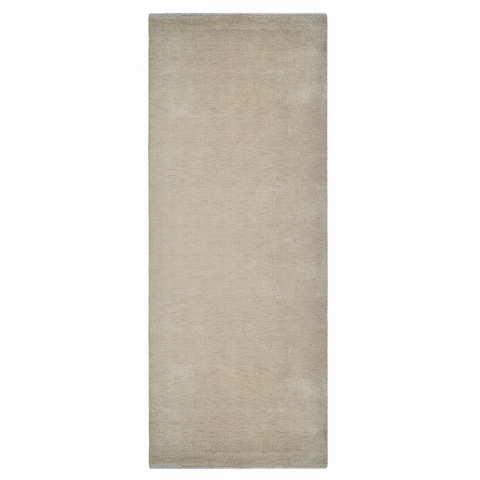 Rugsotic Carpets Hand Knotted Loom Wool Runner Area Rug Solid