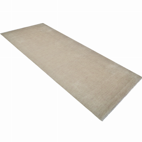 Rugsotic Carpets Hand Knotted Loom Wool Runner Area Rug Solid