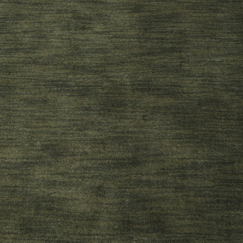 Rugsotic Carpets Hand Knotted Loom Wool Runner Area Rug Solid