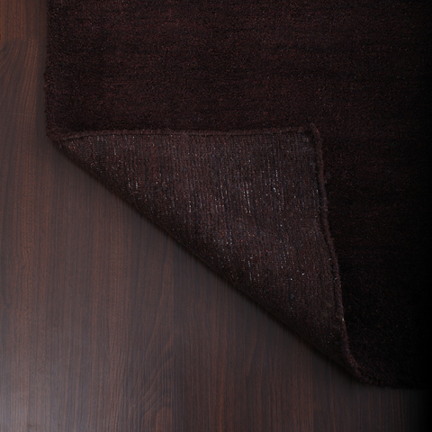 Rugsotic Carpets Hand Knotted Loom Wool Runner Area Rug Solid