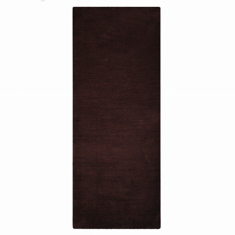Rugsotic Carpets Hand Knotted Loom Wool Runner Area Rug Solid