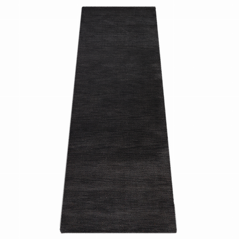 Rugsotic Carpets Hand Knotted Loom Wool Runner Area Rug Solid