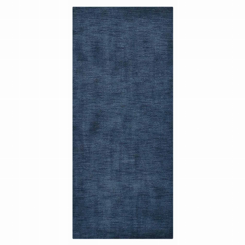 Rugsotic Carpets Hand Knotted Loom Wool Runner Area Rug Solid