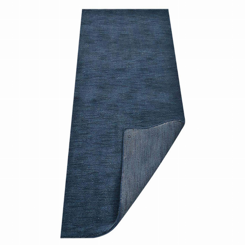 Rugsotic Carpets Hand Knotted Loom Wool Runner Area Rug Solid