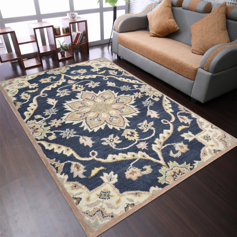 Rugsotic Carpets Hand Tufted Wool Area Rug Oriental
