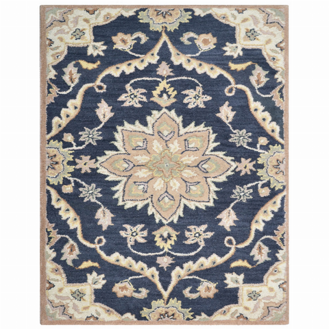 Rugsotic Carpets Hand Tufted Wool Area Rug Oriental