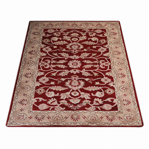 Rugsotic Carpets Hand Tufted Wool Area Rug Oriental