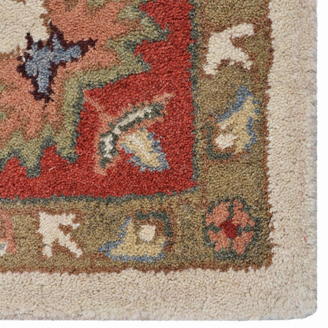 Rugsotic Carpets Hand Tufted Wool Area Rug Oriental