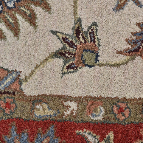 Rugsotic Carpets Hand Tufted Wool Area Rug Oriental