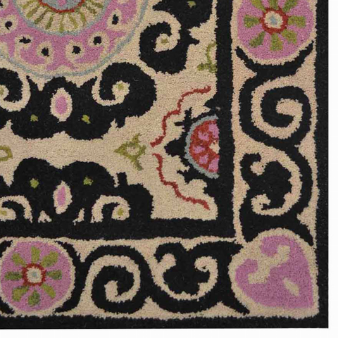 Rugsotic Carpets Hand Tufted Wool Area Rug Oriental