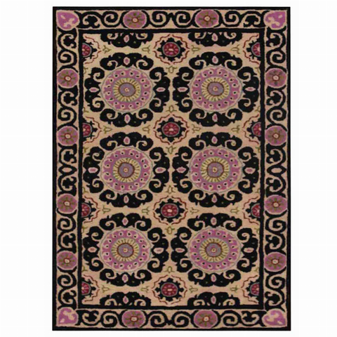 Rugsotic Carpets Hand Tufted Wool Area Rug Oriental