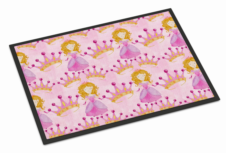 Princess Watercolor Indoor or Outdoor Mat