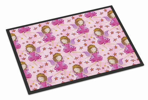 Princess Watercolor Indoor or Outdoor Mat