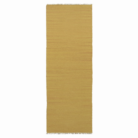 Rugsotic Carpets Hand Woven Flat Weave Kilim Wool Runner Area Rug Solid