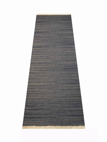 Rugsotic Carpets Hand Woven Flat Weave Kilim Wool Runner Area Rug Solid