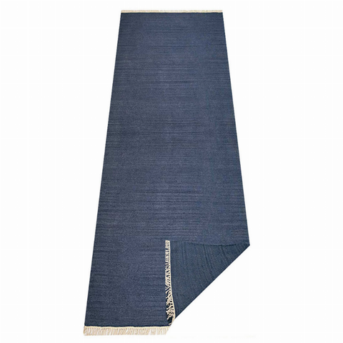 Rugsotic Carpets Hand Woven Flat Weave Kilim Wool Runner Area Rug Solid