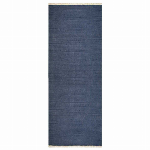 Rugsotic Carpets Hand Woven Flat Weave Kilim Wool Runner Area Rug Solid