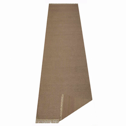 Rugsotic Carpets Hand Woven Flat Weave Kilim Wool Runner Area Rug Solid