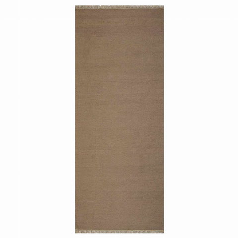 Rugsotic Carpets Hand Woven Flat Weave Kilim Wool Runner Area Rug Solid
