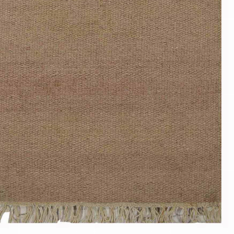 Rugsotic Carpets Hand Woven Flat Weave Kilim Wool Runner Area Rug Solid