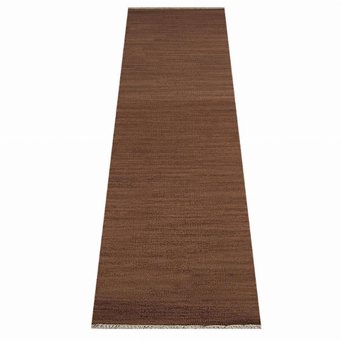 Rugsotic Carpets Hand Woven Flat Weave Kilim Wool Runner Area Rug Solid