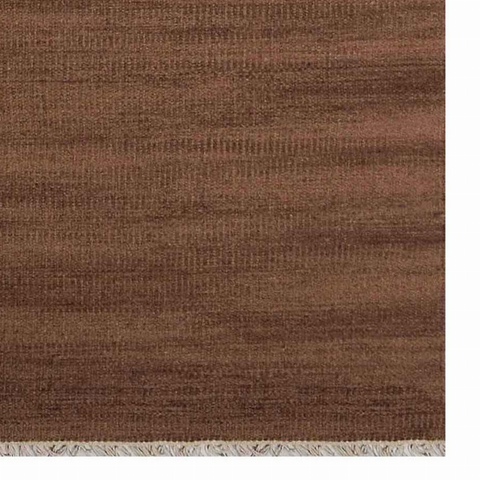 Rugsotic Carpets Hand Woven Flat Weave Kilim Wool Runner Area Rug Solid