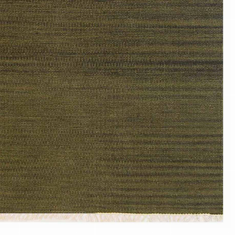 Rugsotic Carpets Hand Woven Flat Weave Kilim Wool Runner Area Rug Solid