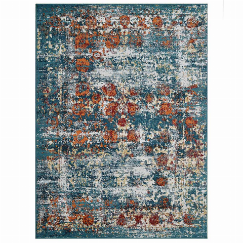 Rugsotic Carpets Machine Woven Heatset Polypropylene Area Rug Oriental