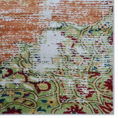 Rugsotic Carpets Machine Woven Heatset Polypropylene Area Rug Oriental
