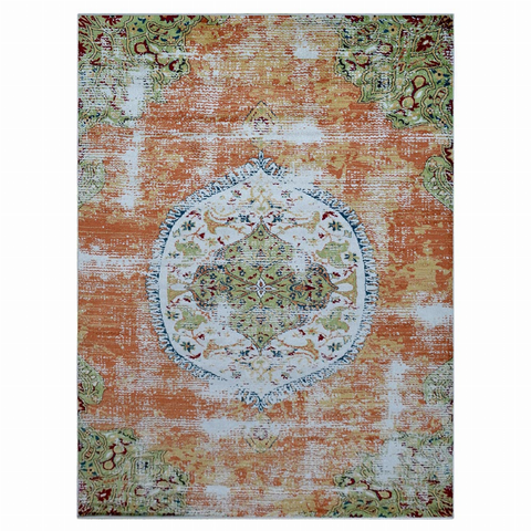 Rugsotic Carpets Machine Woven Heatset Polypropylene Area Rug Oriental