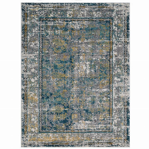 Rugsotic Carpets Machine Woven Heatset Polypropylene Area Rug Oriental
