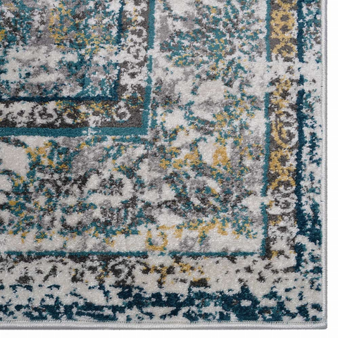 Rugsotic Carpets Machine Woven Heatset Polypropylene Area Rug Oriental