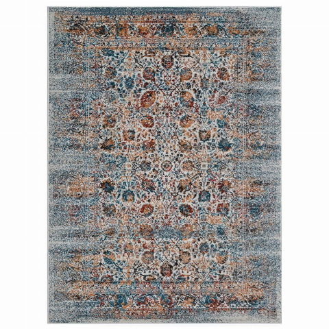 Rugsotic Carpets Machine Woven Heatset Polypropylene Area Rug Oriental