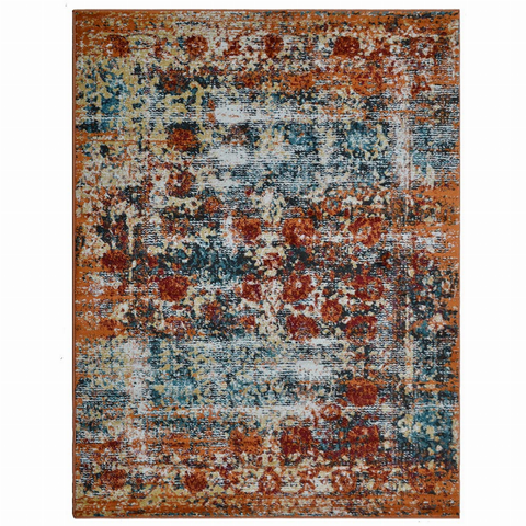 Rugsotic Carpets Machine Woven Heatset Polypropylene Area Rug Oriental