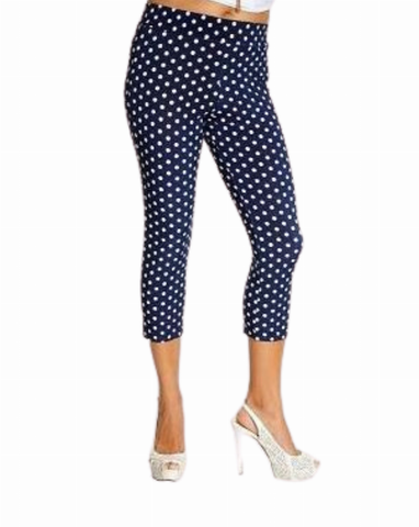 Capri Length Printed Legging