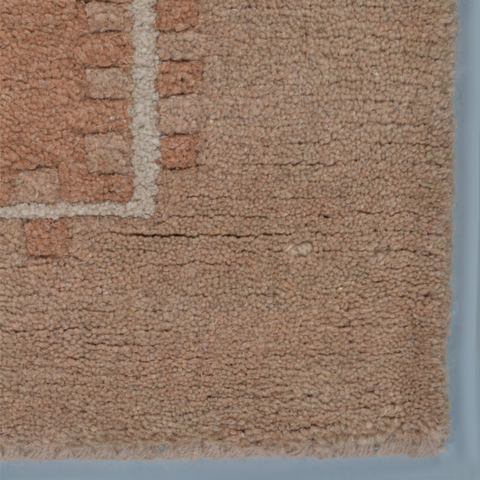 Rugsotic Carpets Hand Knotted Tibbati Wool Area Rug Contemporary