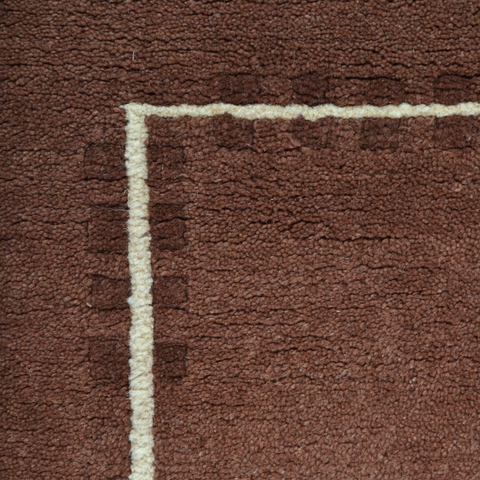 Rugsotic Carpets Hand Knotted Tibbati Wool Area Rug Contemporary