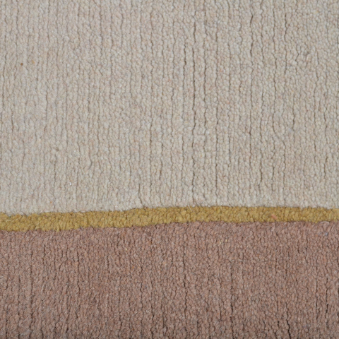 Rugsotic Carpets Hand Knotted Tibbati Wool Area Rug Contemporary