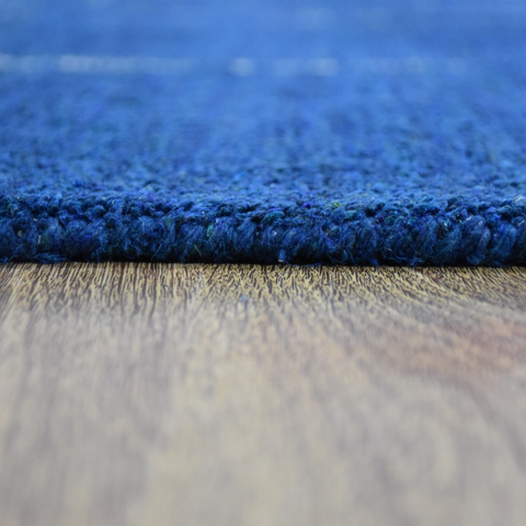Rugsotic Carpets Hand Knotted Loom Silk Mix Area Rug Geometric