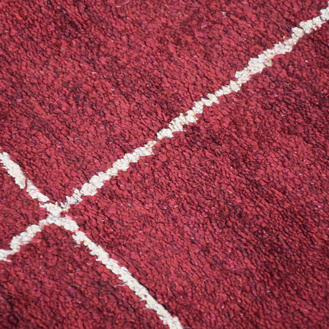 Rugsotic Carpets Hand Knotted Loom Silk Mix Area Rug Geometric