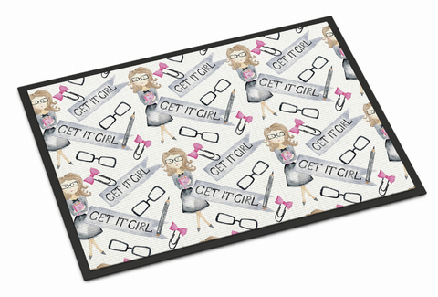 Office Artwork Indoor or Outdoor Mat