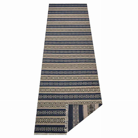 Rugsotic Carpets Hand Woven Flat Weave Kilim Wool Runner Area Rug Contemporary