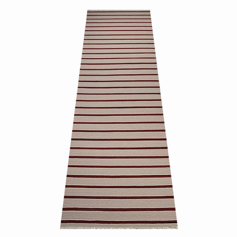 Rugsotic Carpets Hand Woven Flat Weave Kilim Wool Runner Area Rug Contemporary