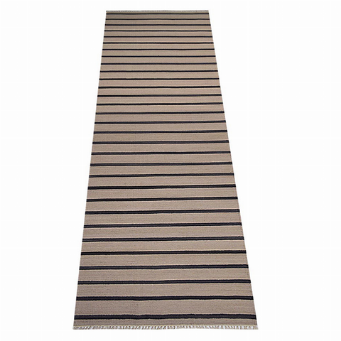Rugsotic Carpets Hand Woven Flat Weave Kilim Wool Runner Area Rug Contemporary